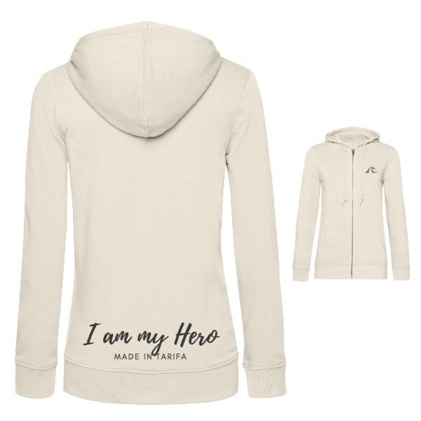 Sudadera Orgánica Con capucha y Cremallera - Imagen 4