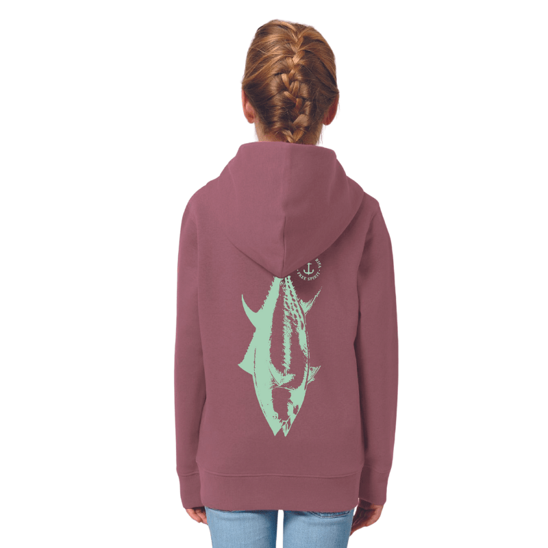 Sudaderas Infantiles Customizadas Orgánica Con Capucha Medium Fit