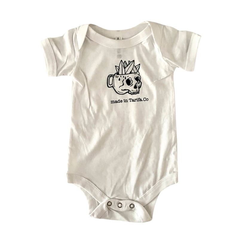 Body de Bebé Blanco Caffeine